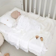 Couverture Blanche Bebe