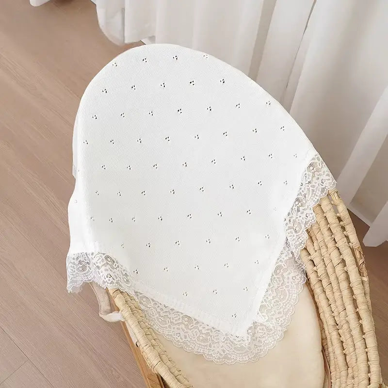 Couverture Blanche Bebe