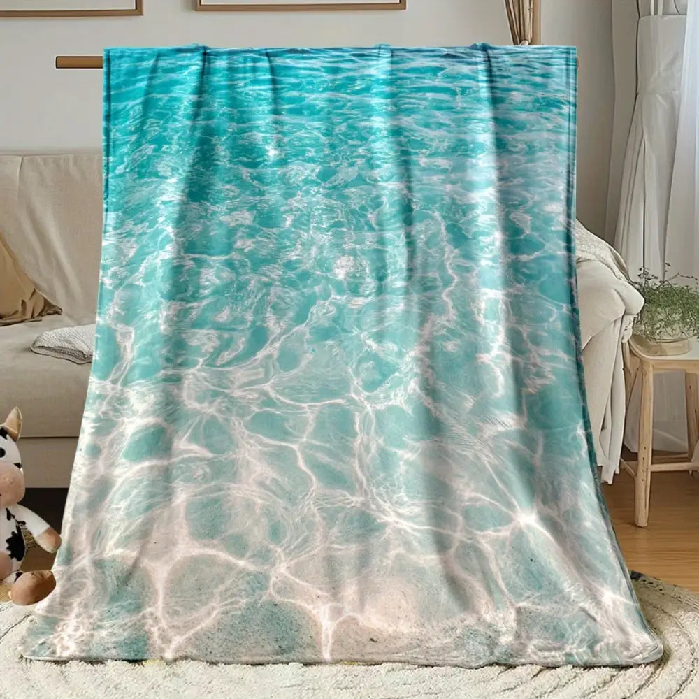 Couverture Bleu Turquoise