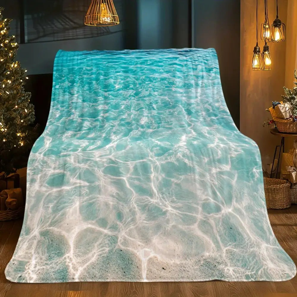 Couverture Bleu Turquoise