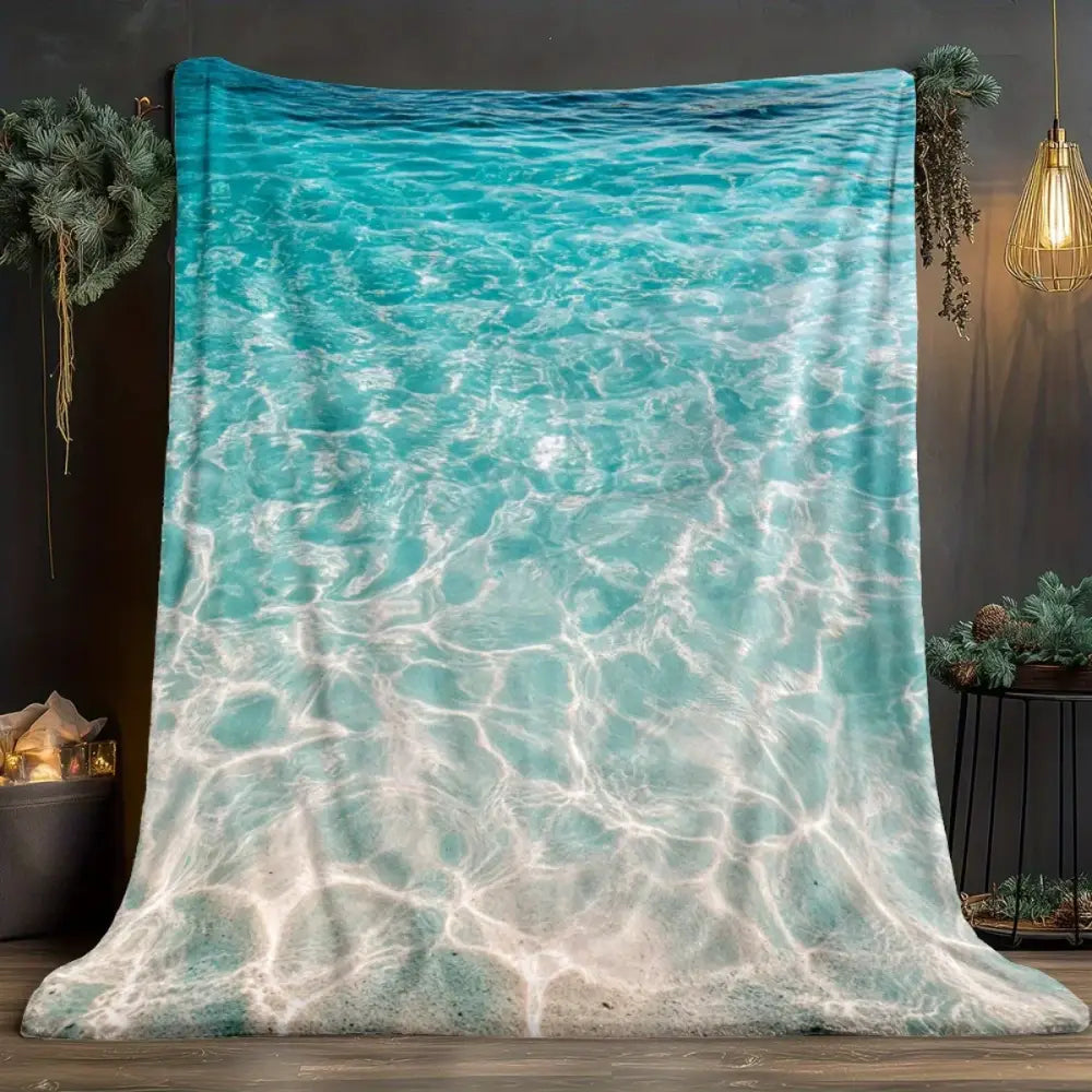 Couverture Bleu Turquoise - 70x100cm
