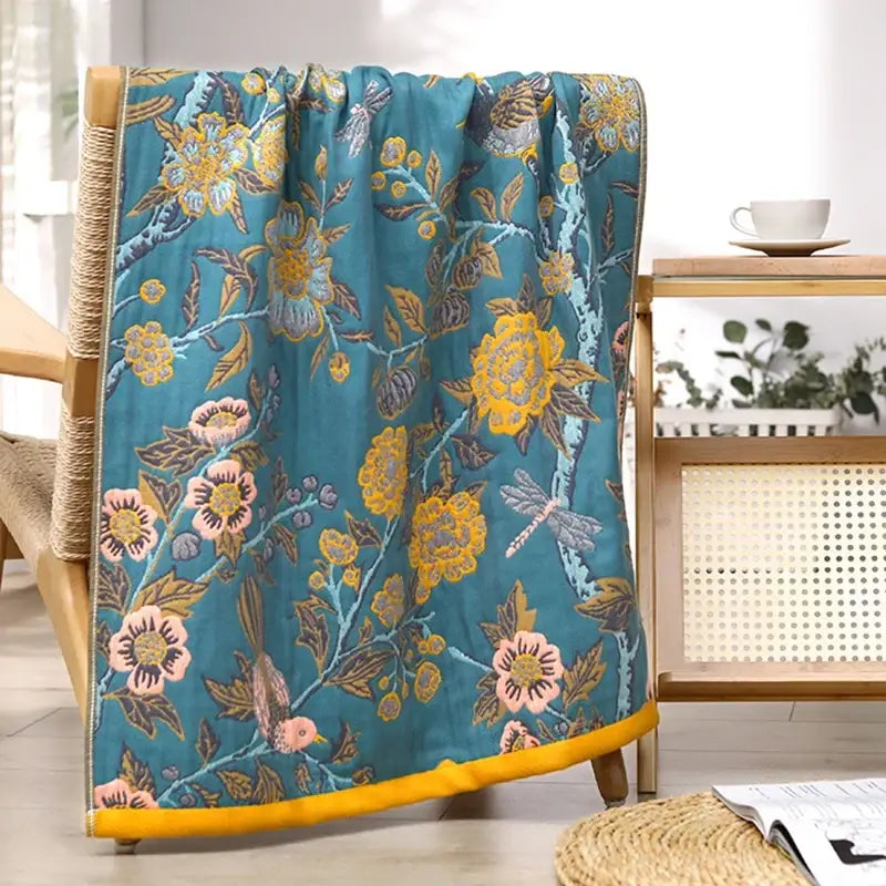 Couverture Brodée
