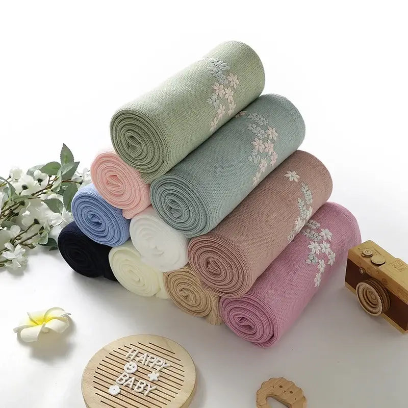Couverture Brodée Bébé
