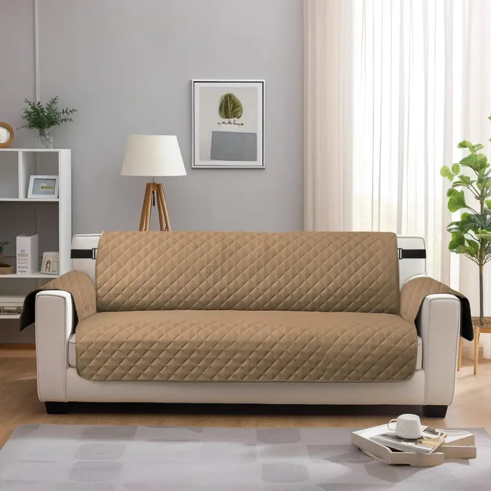 Couverture canapé imperméable - Brun / 3 Places
