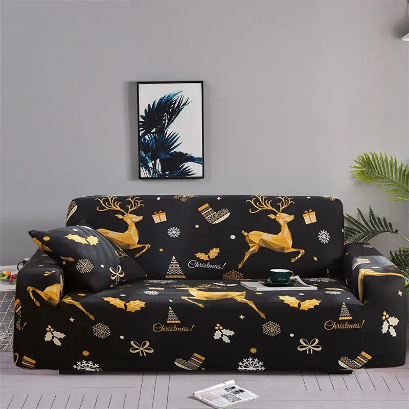 Couverture Canape Noel - Noir / 90x140cm