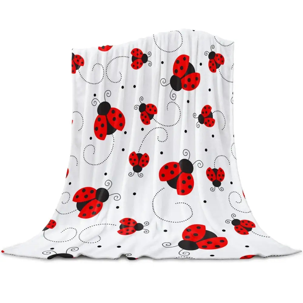 Couverture Coccinelle - 70x100cm
