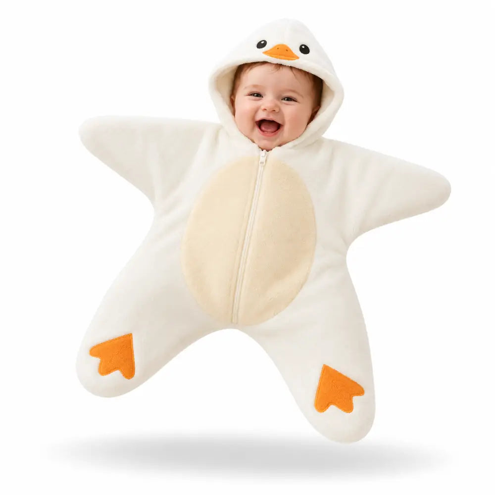 Couverture Combinaison Bebe - Blanc