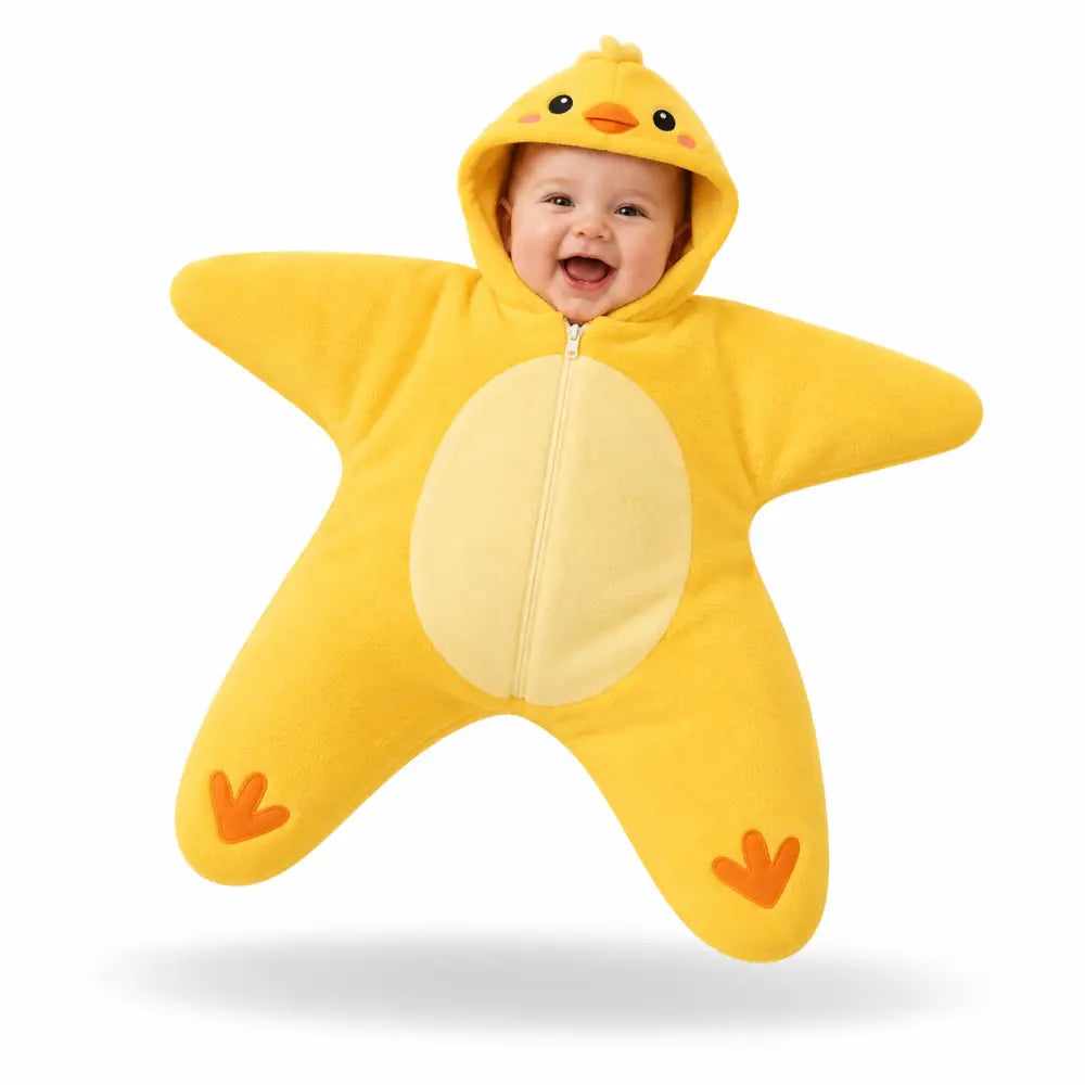 Couverture Combinaison Bebe - Jaune
