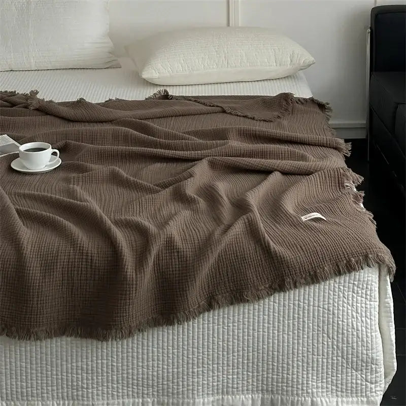Couverture coton