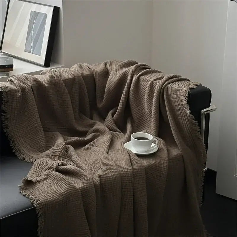Couverture coton
