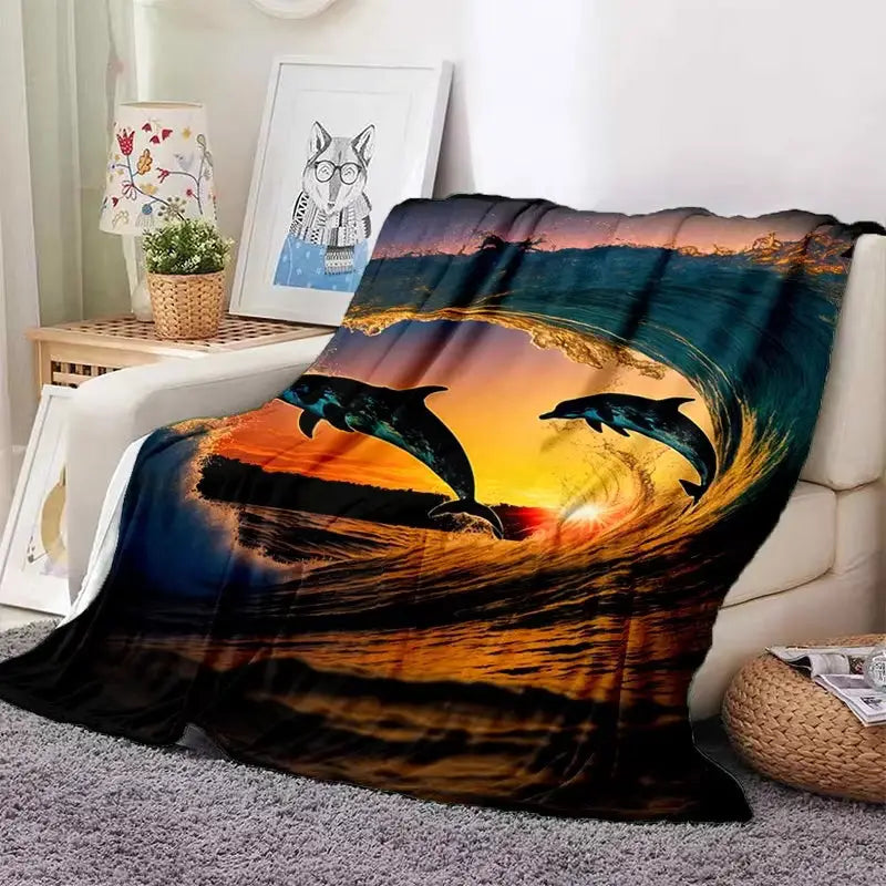 Couverture Dauphin - 75x90cm
