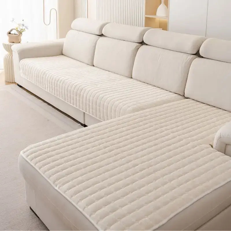Couverture de canapé - Beige / 70x70cm
