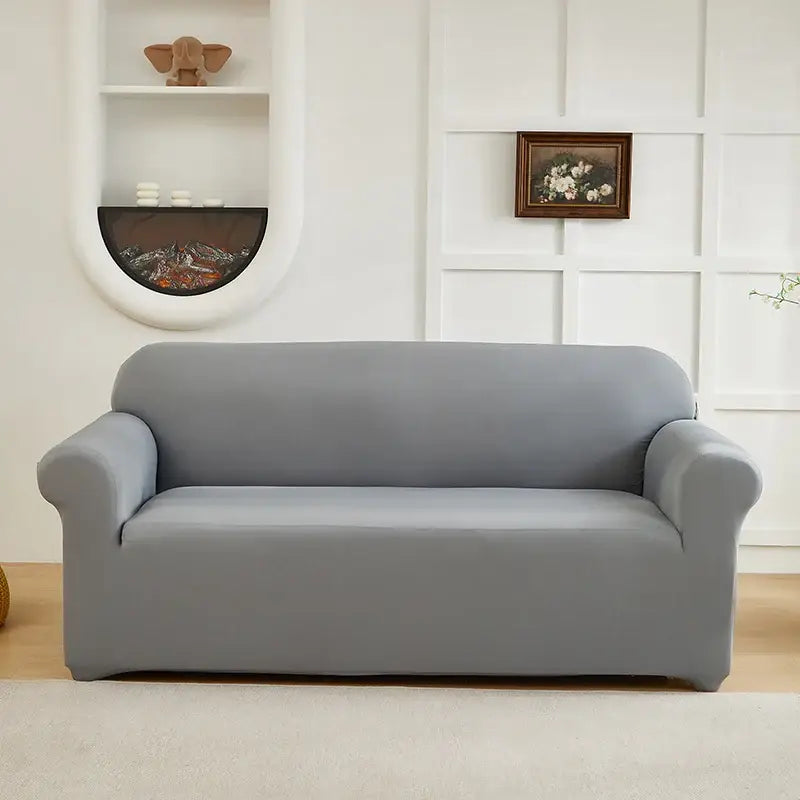 Couverture de Canapé Extensible - Gris / 1 Place