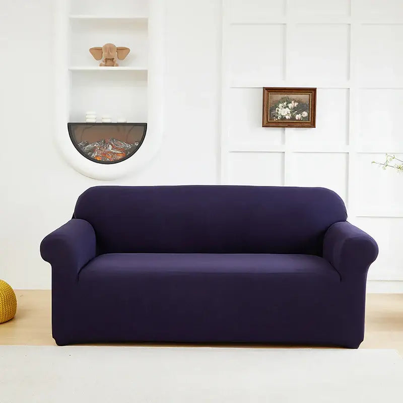 Couverture de Canapé Extensible - Violet / 1 Place