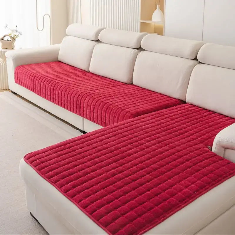 Couverture de canapé - Rouge / 70x70cm