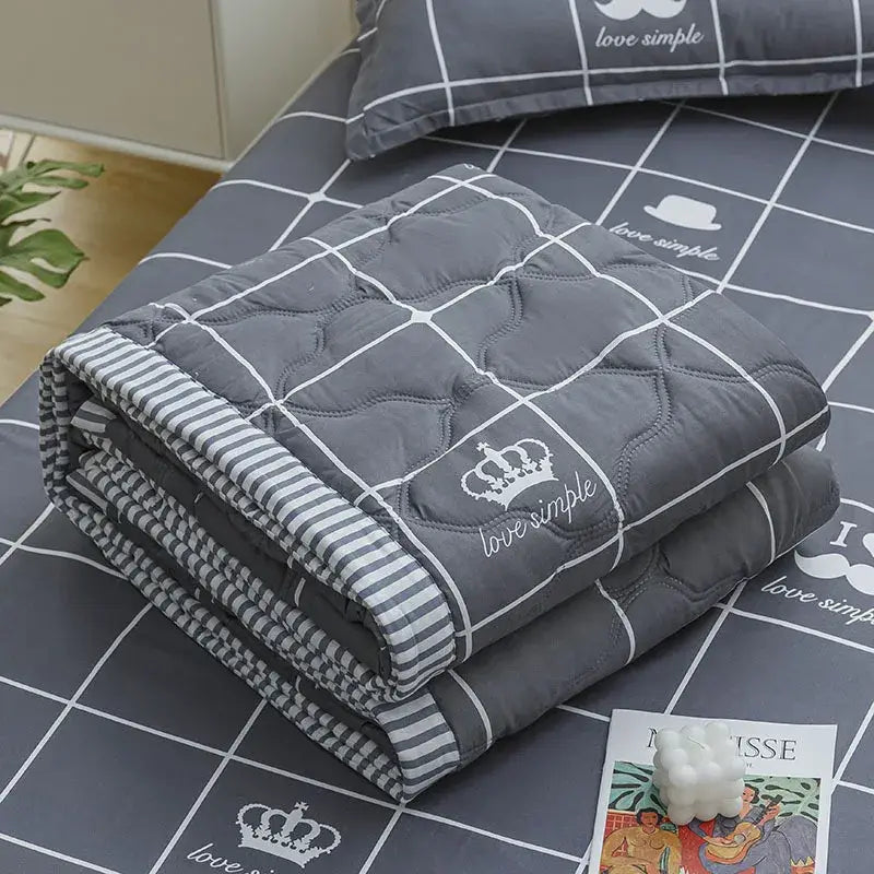 Couverture de Lit Ete - Gris Foncé / 150x200cm