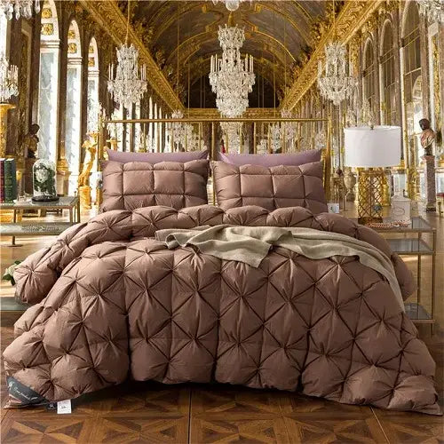 Couverture de Lit Luxe - Marron / 150X200CM