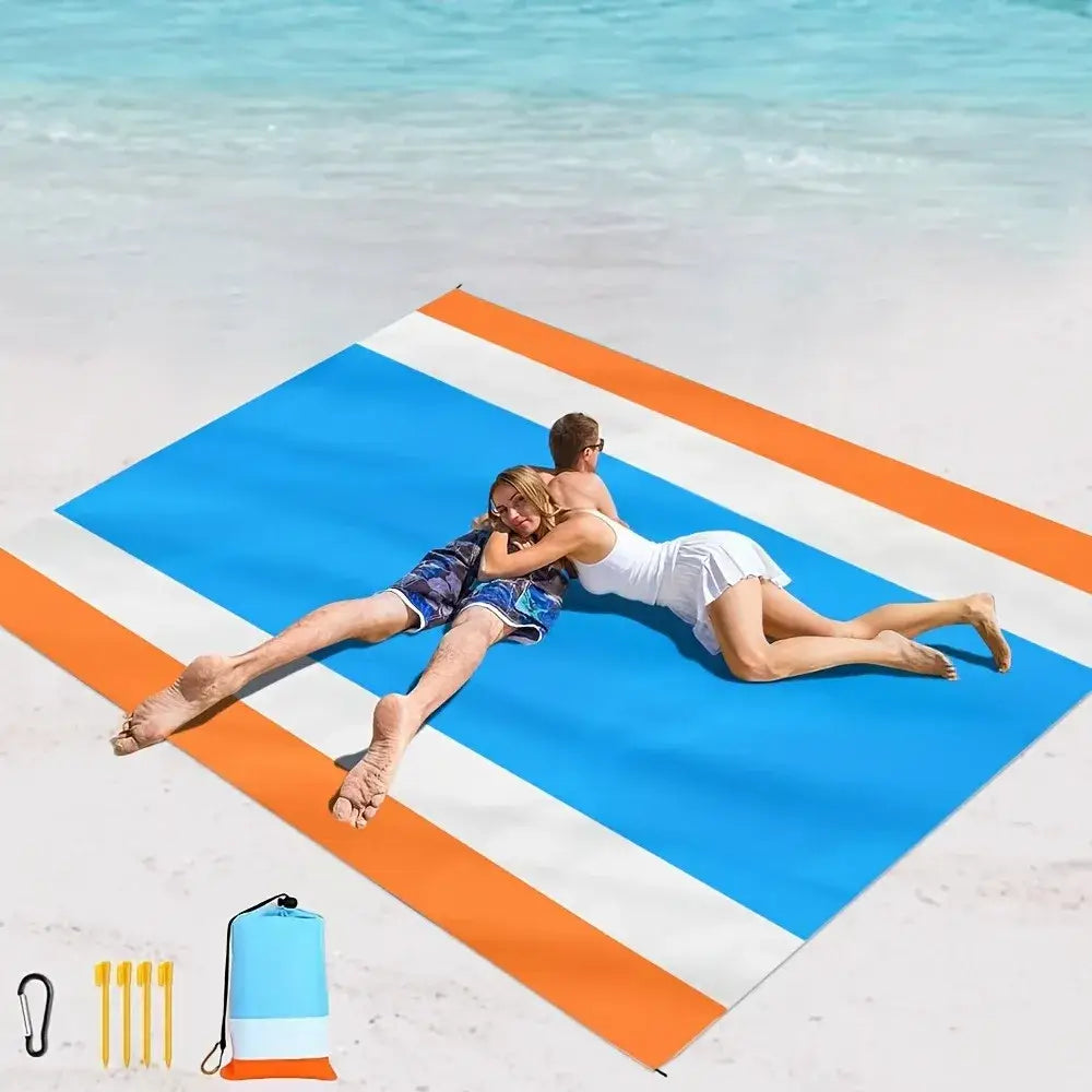 Couverture de Plage XXL - Orange