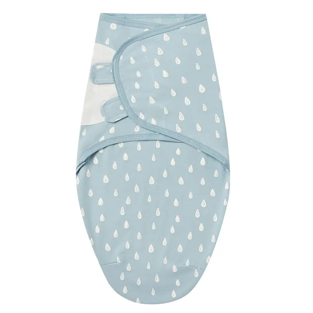 Couverture d’emmaillotage - M / Blue raindrops