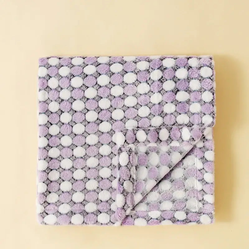 Couverture Douce Bebe - Violet