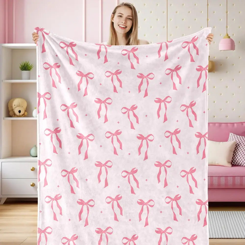 Couverture Douce Rose - 70x100cm
