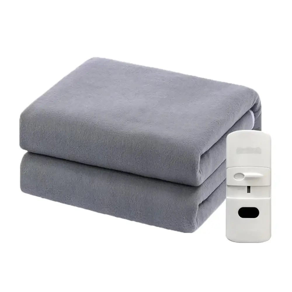 Couverture Électrique Chauffante - Gris