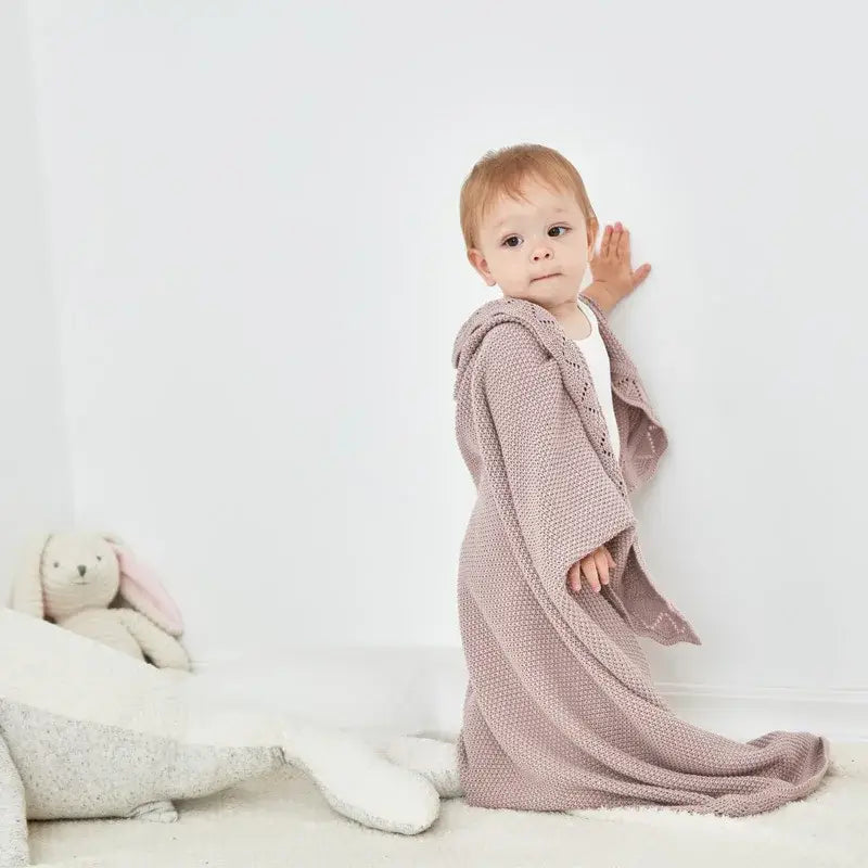 Couverture en Tricot Bebe