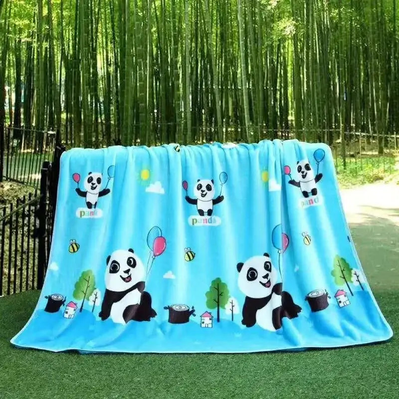 Couverture Enfant Maternelle - Bleu Clair
