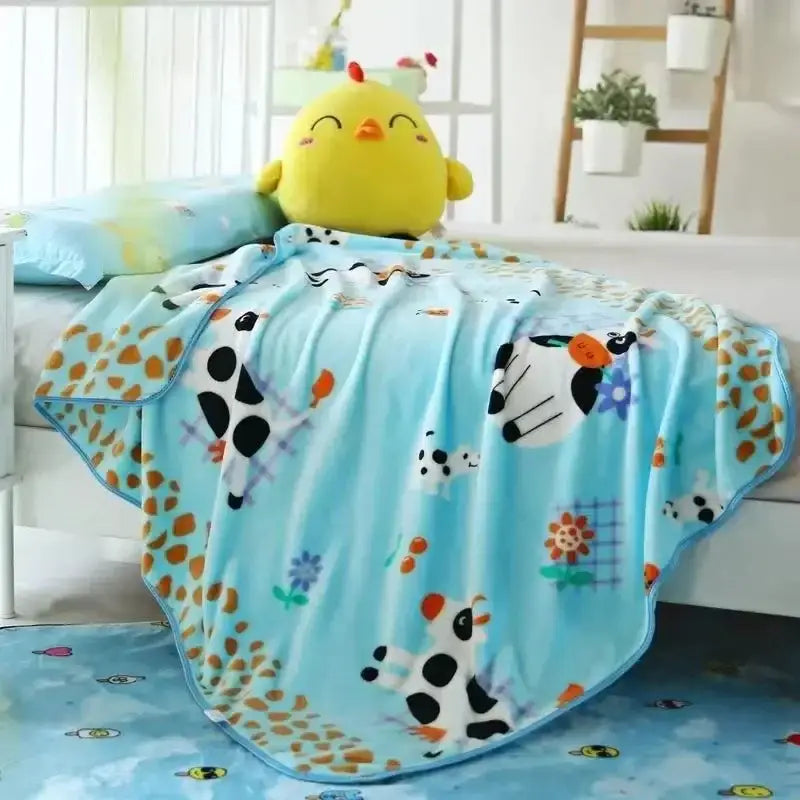Couverture Enfant Maternelle - Cyan