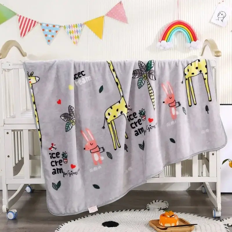 Couverture Enfant Maternelle - Gris