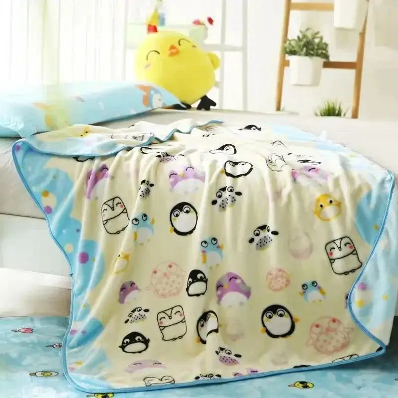 Couverture Enfant Maternelle - Jaune