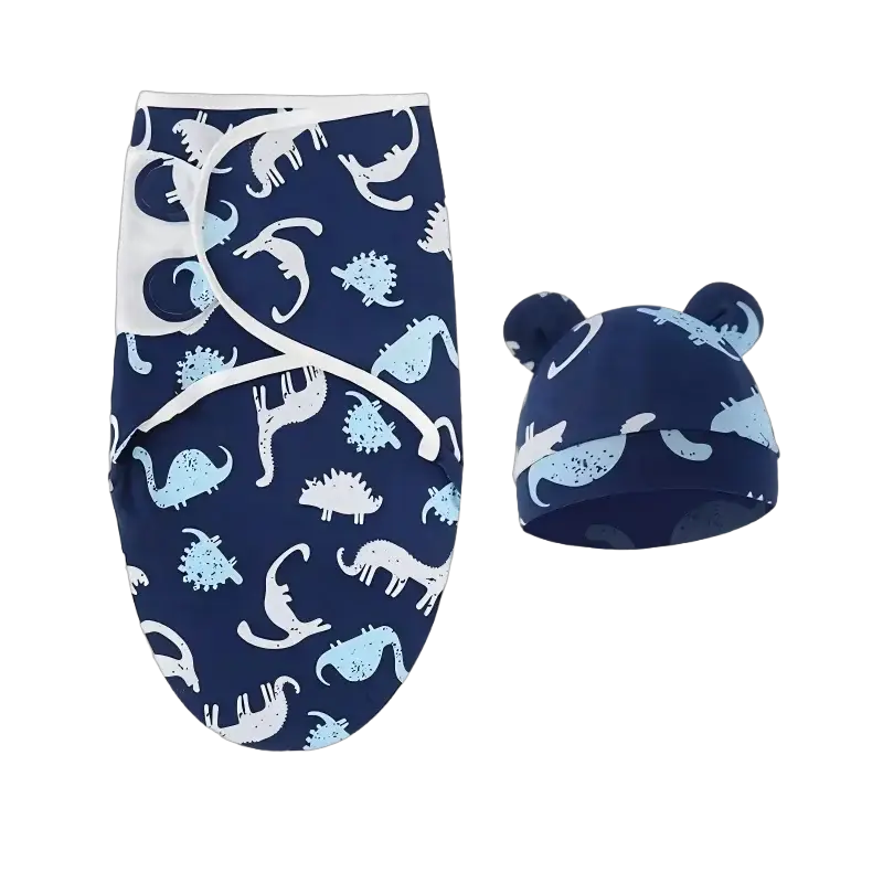 Couverture Enveloppante Bebe - Dinosaur