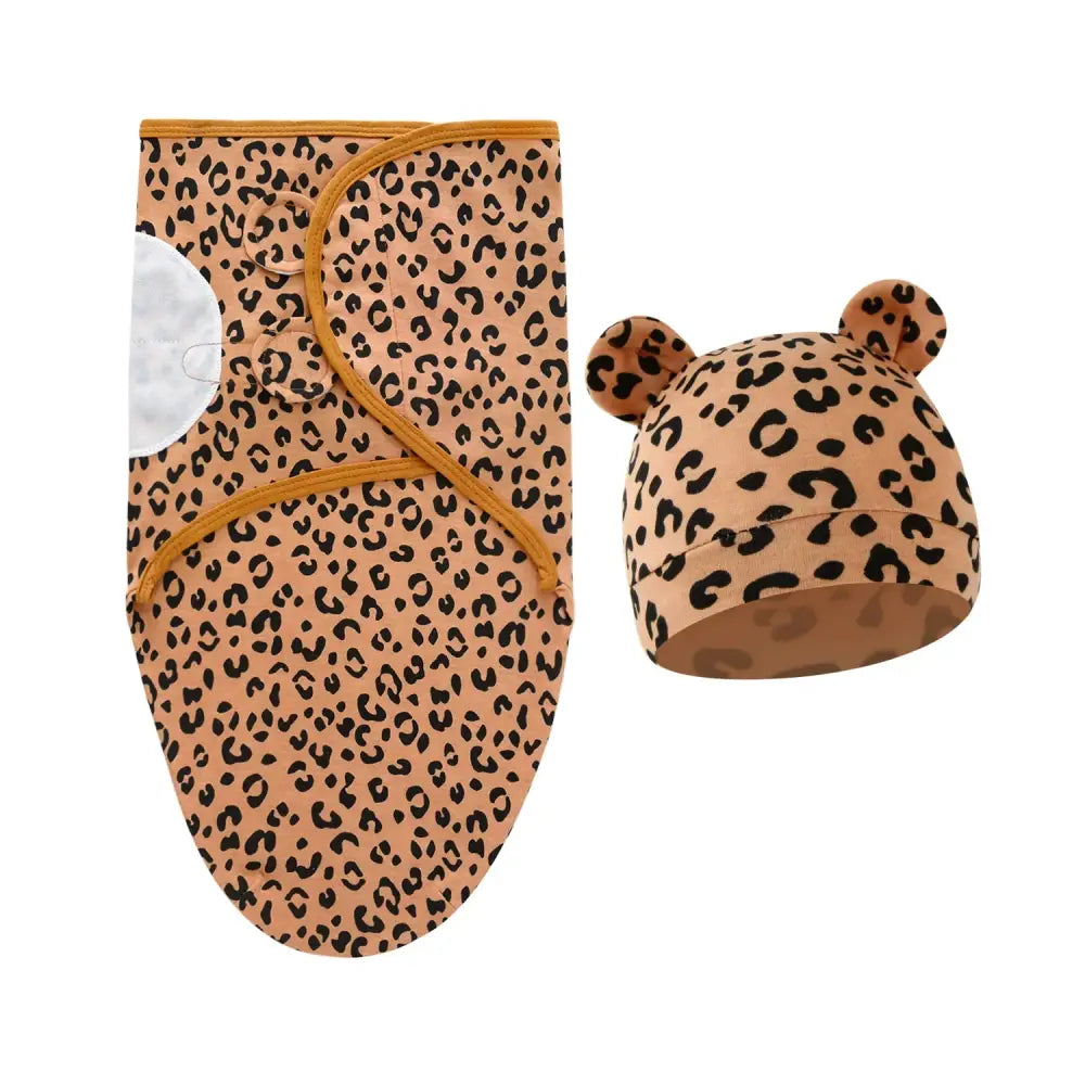 Couverture Enveloppante Bebe - Leopard