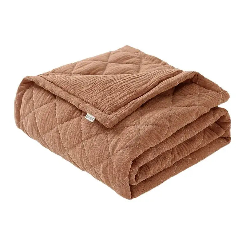 Couverture Epaisse Bebe - Marron