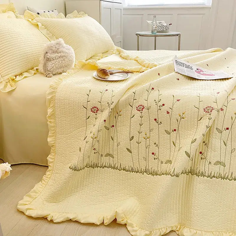 Couverture Ete Cosy - Jaune / 150x200cm