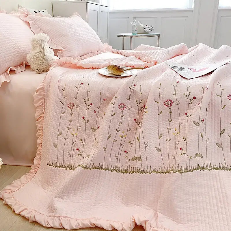 Couverture Ete Cosy - Rose / 150x200cm