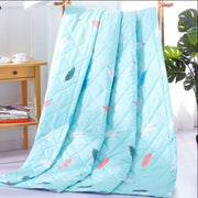 Couverture Ete Enfant - Cyan / 90x140cm