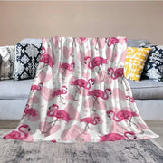 Couverture Flamant Rose