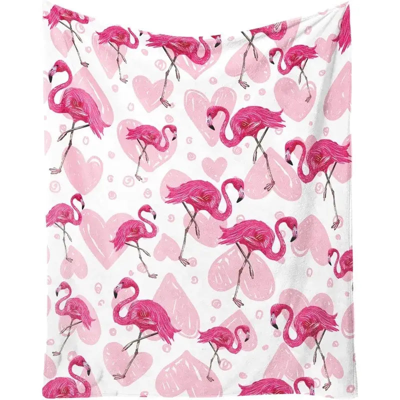 Couverture Flamant Rose - 70x100cm