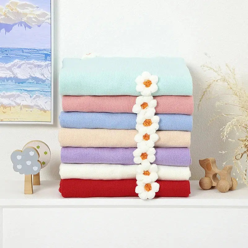 Couverture Fleurie Bebe