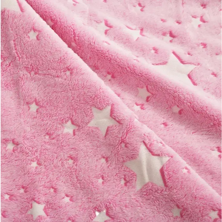 Couverture fluorescente - Rose / 100x150cm