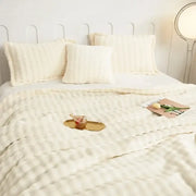 Couverture Fourrure Blanc