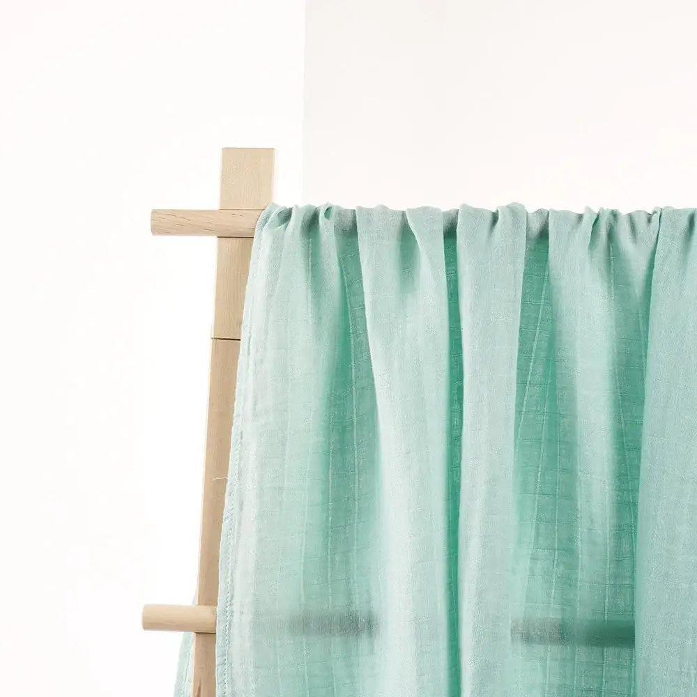 Couverture Gaze de Coton Bebe - Vert Clair