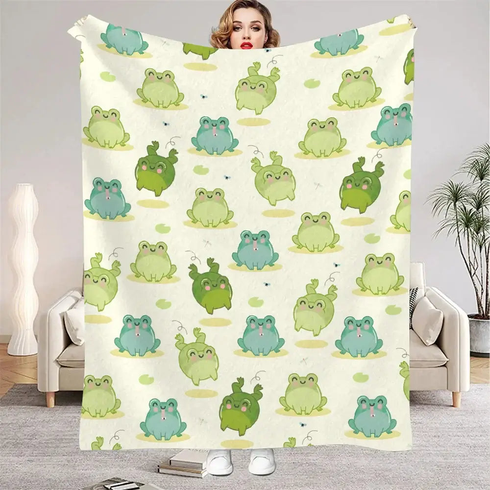 Couverture Grenouille - 75x100cm