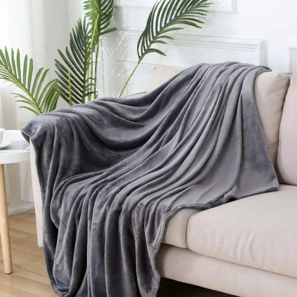 Couverture Gris Anthracite - 70x100cm