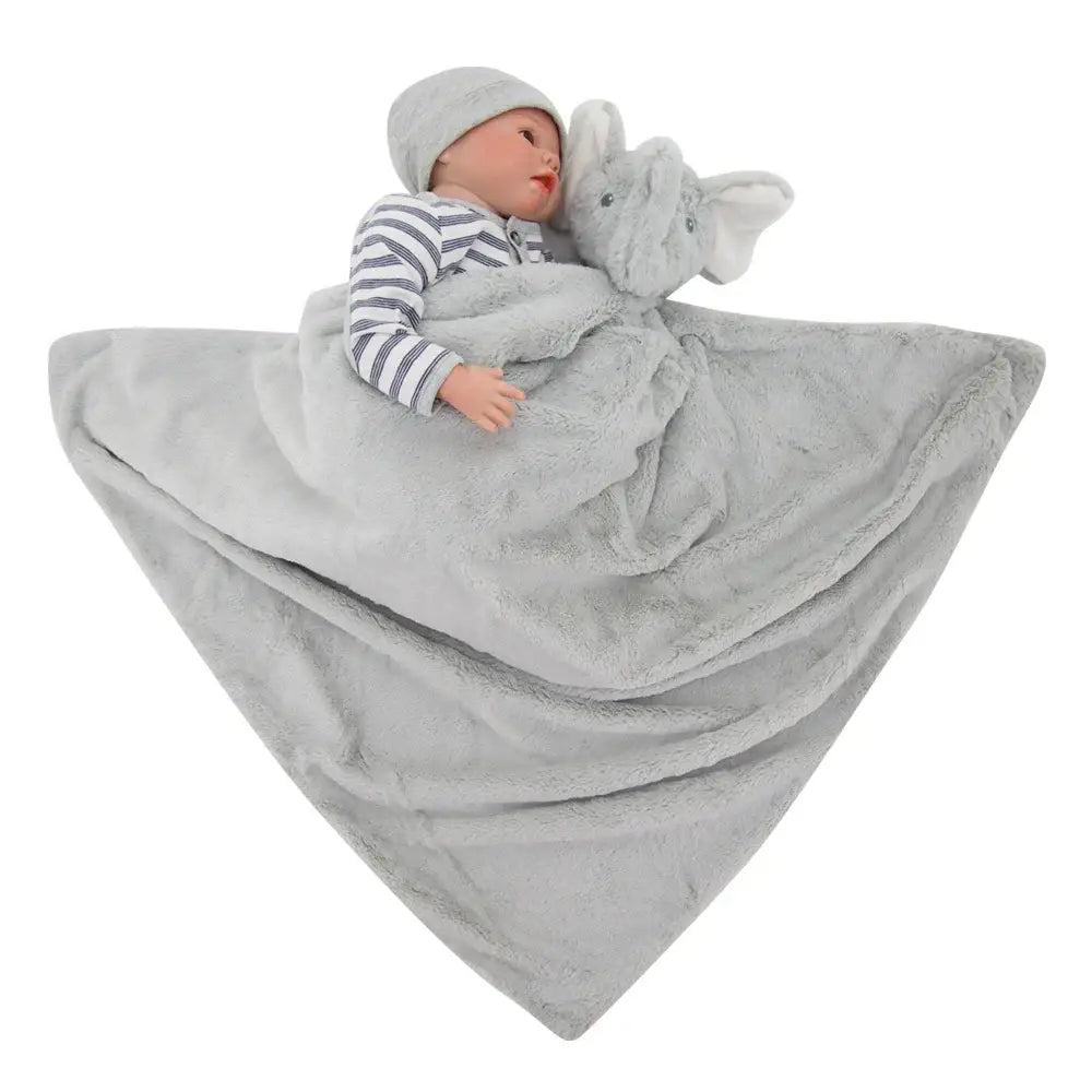 Couverture Grise Bebe