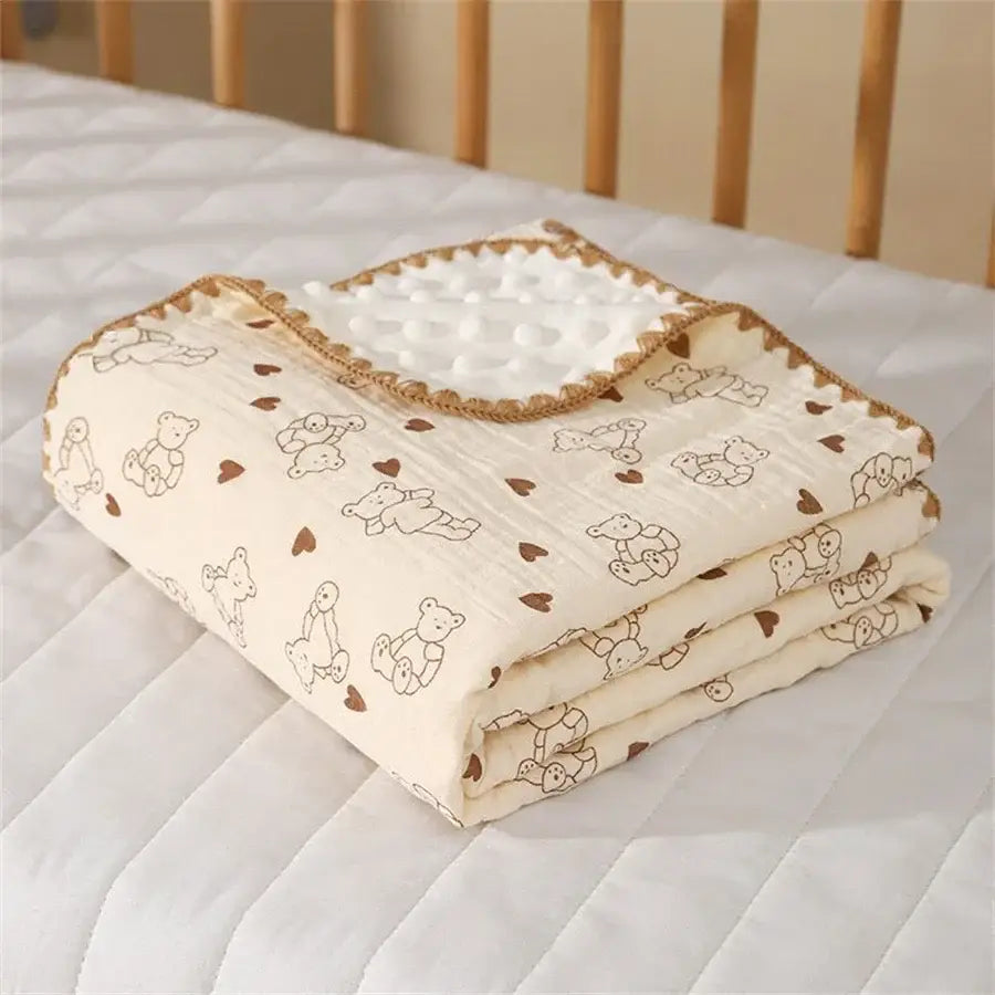 Couverture Hiver Bebe - Brun