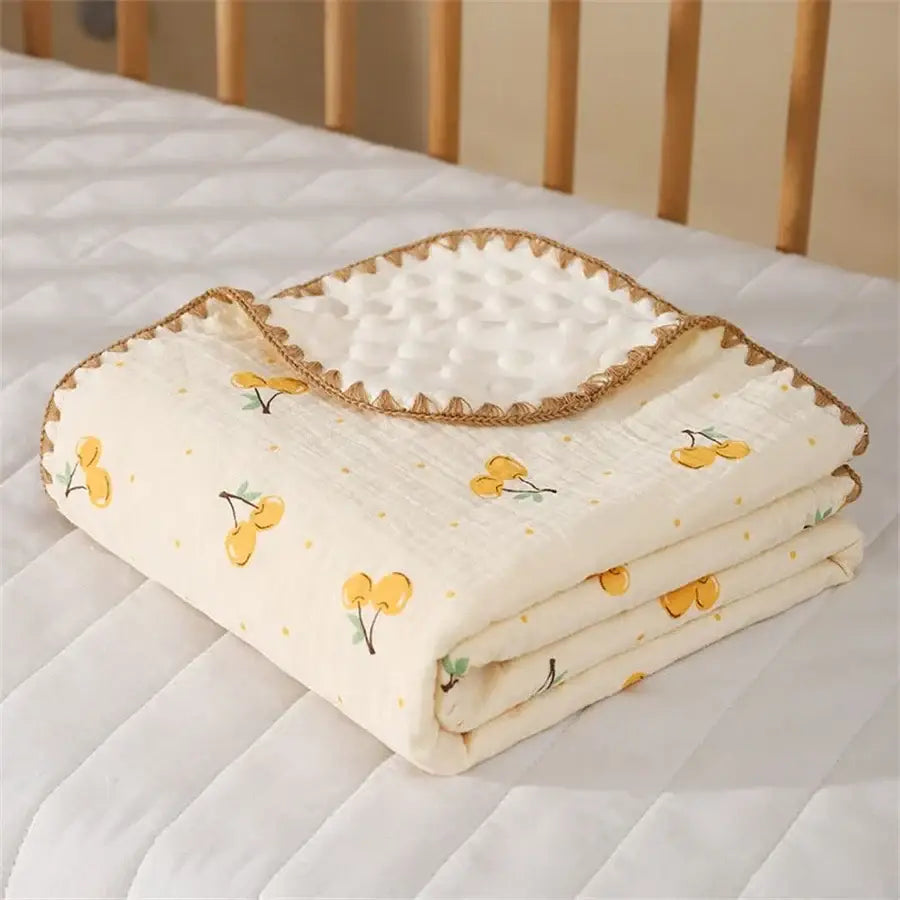 Couverture Hiver Bebe - Jaune