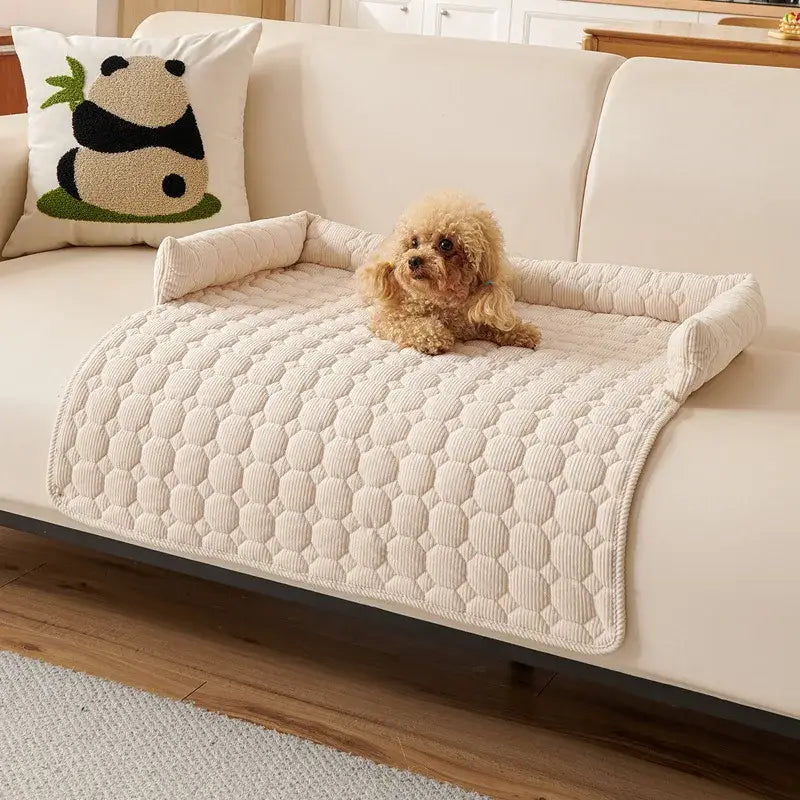 Couverture Imperméable Canapé Chien - Blanc / 75x75cm