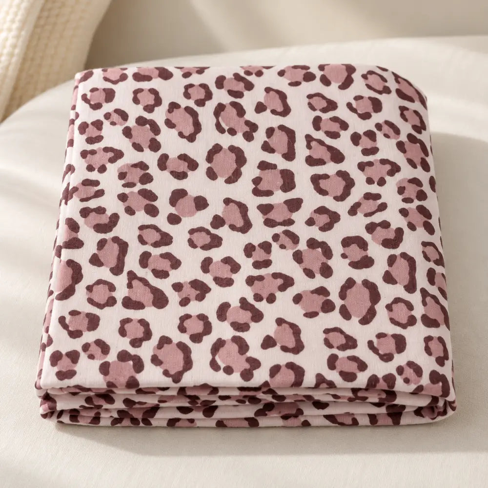 Couverture Leopard Bebe - 60x60cm